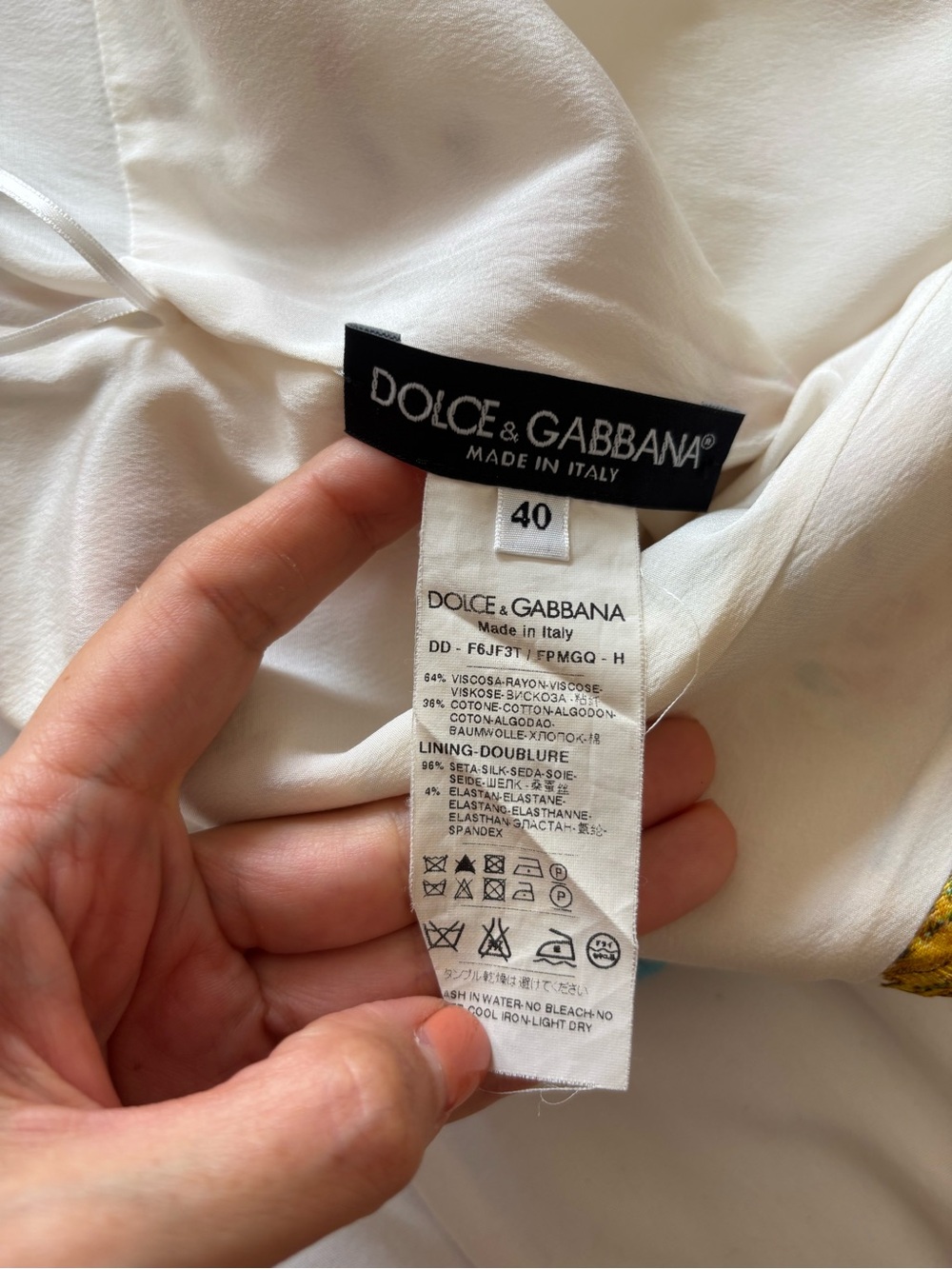Dolce&Gabbana Sicilian Carretto Print Dress, Circa 2014 - Picture 8 of 10